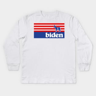 Biden for President Kids Long Sleeve T-Shirt